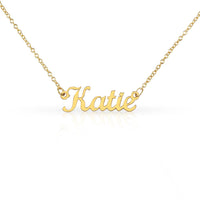 Load image into Gallery viewer, Non-Message Card Custom Name Necklace
