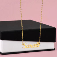 Load image into Gallery viewer, Non-Message Card Custom Name Necklace
