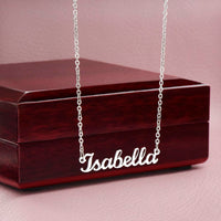 Load image into Gallery viewer, Non-Message Card Custom Name Necklace
