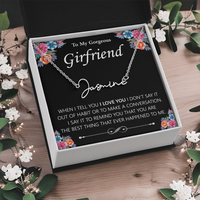 Load image into Gallery viewer, Custom Signature Name Necklace - Gift For Your Girlfriend
