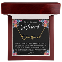 Load image into Gallery viewer, Custom Signature Name Necklace - Gift For Your Girlfriend
