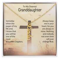 Load image into Gallery viewer, Custom Vertical Name Necklace For Your Granddaughter
