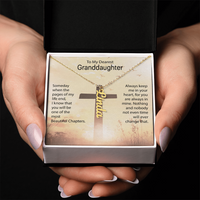 Load image into Gallery viewer, Custom Vertical Name Necklace For Your Granddaughter
