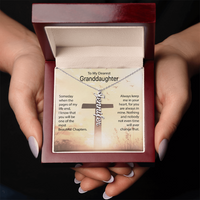 Load image into Gallery viewer, Custom Vertical Name Necklace For Your Granddaughter
