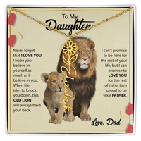 Load image into Gallery viewer, Custom Message + Flower + Name Necklace
