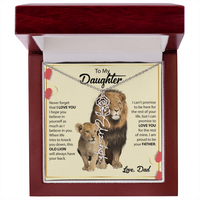 Load image into Gallery viewer, Custom Message + Flower + Name Necklace
