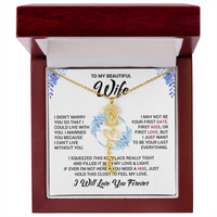 Load image into Gallery viewer, Custom Flower + Name + Message Necklace - Gift For Your Wife
