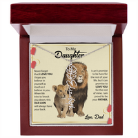 Load image into Gallery viewer, Custom Message + Flower + Name Necklace
