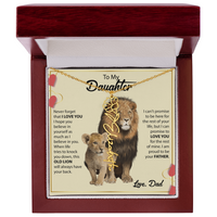 Load image into Gallery viewer, Custom Message + Flower + Name Necklace
