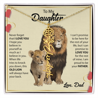 Load image into Gallery viewer, Custom Message + Flower + Name Necklace
