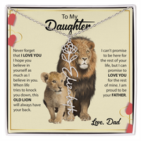 Load image into Gallery viewer, Custom Message + Flower + Name Necklace
