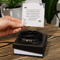 Load image into Gallery viewer, Timeless Friendship – Just Because Love You Forever Bracelet
