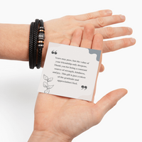 Load image into Gallery viewer, Timeless Friendship – Just Because Love You Forever Bracelet
