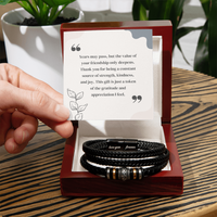 Load image into Gallery viewer, Timeless Friendship – Just Because Love You Forever Bracelet
