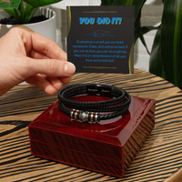 Load image into Gallery viewer, You Did It - Graduation Gift Love You Forever Bracelet
