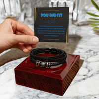 Load image into Gallery viewer, You Did It - Graduation Gift Love You Forever Bracelet

