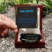 Load image into Gallery viewer, You Did It - Graduation Gift Love You Forever Bracelet
