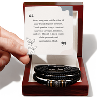Load image into Gallery viewer, Timeless Friendship – Just Because Love You Forever Bracelet
