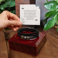 Load image into Gallery viewer, Timeless Friendship – Just Because Love You Forever Bracelet

