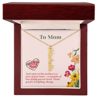 Load image into Gallery viewer, Custom Multi Vertical Name Necklace - Gift For Mom
