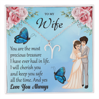 Load image into Gallery viewer, To My Wife - Zodiac Symbol Necklace
