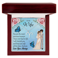 Load image into Gallery viewer, To My Wife - Zodiac Symbol Necklace
