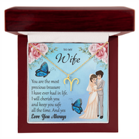 Load image into Gallery viewer, To My Wife - Zodiac Symbol Necklace
