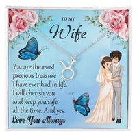 Load image into Gallery viewer, To My Wife - Zodiac Symbol Necklace
