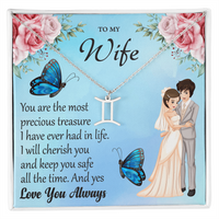 Load image into Gallery viewer, To My Wife - Zodiac Symbol Necklace
