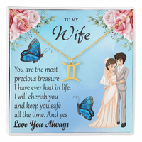 Load image into Gallery viewer, To My Wife - Zodiac Symbol Necklace
