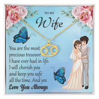 Load image into Gallery viewer, To My Wife - Zodiac Symbol Necklace
