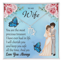 Load image into Gallery viewer, To My Wife - Zodiac Symbol Necklace
