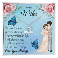 Load image into Gallery viewer, To My Wife - Zodiac Symbol Necklace

