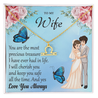 Load image into Gallery viewer, To My Wife - Zodiac Symbol Necklace
