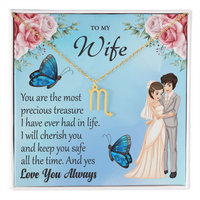 Load image into Gallery viewer, To My Wife - Zodiac Symbol Necklace
