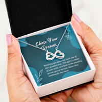 Load image into Gallery viewer, Chase Your Dreams Always - Graduation Gift Necklace
