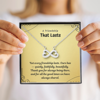 Load image into Gallery viewer, A Friendship That Lasts – Meaningful Gift Necklace
