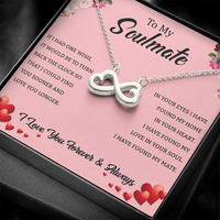 Load image into Gallery viewer, To My Love - Love You Forever - Endless Love Necklace
