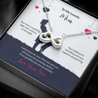 Load image into Gallery viewer, To My Lovely Mom - Endless Love Necklace

