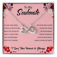 Load image into Gallery viewer, To My Love - Love You Forever - Endless Love Necklace
