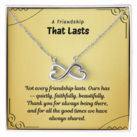 Load image into Gallery viewer, A Friendship That Lasts – Meaningful Gift Necklace
