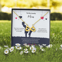 Load image into Gallery viewer, To My Lovely Mom - Endless Love Necklace
