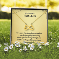 Load image into Gallery viewer, A Friendship That Lasts – Meaningful Gift Necklace
