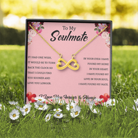 Load image into Gallery viewer, To My Love - Love You Forever - Endless Love Necklace
