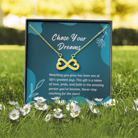 Load image into Gallery viewer, Chase Your Dreams Always - Graduation Gift Necklace
