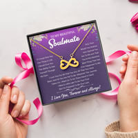 Load image into Gallery viewer, To My Soulmate - Love You Forever - Endless Love Necklace
