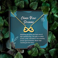 Load image into Gallery viewer, Chase Your Dreams Always - Graduation Gift Necklace
