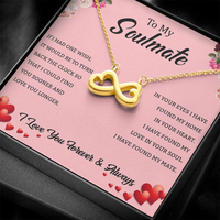 Load image into Gallery viewer, To My Love - Love You Forever - Endless Love Necklace
