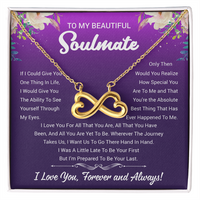 Load image into Gallery viewer, To My Soulmate - Love You Forever - Endless Love Necklace
