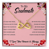 Load image into Gallery viewer, To My Love - Love You Forever - Endless Love Necklace
